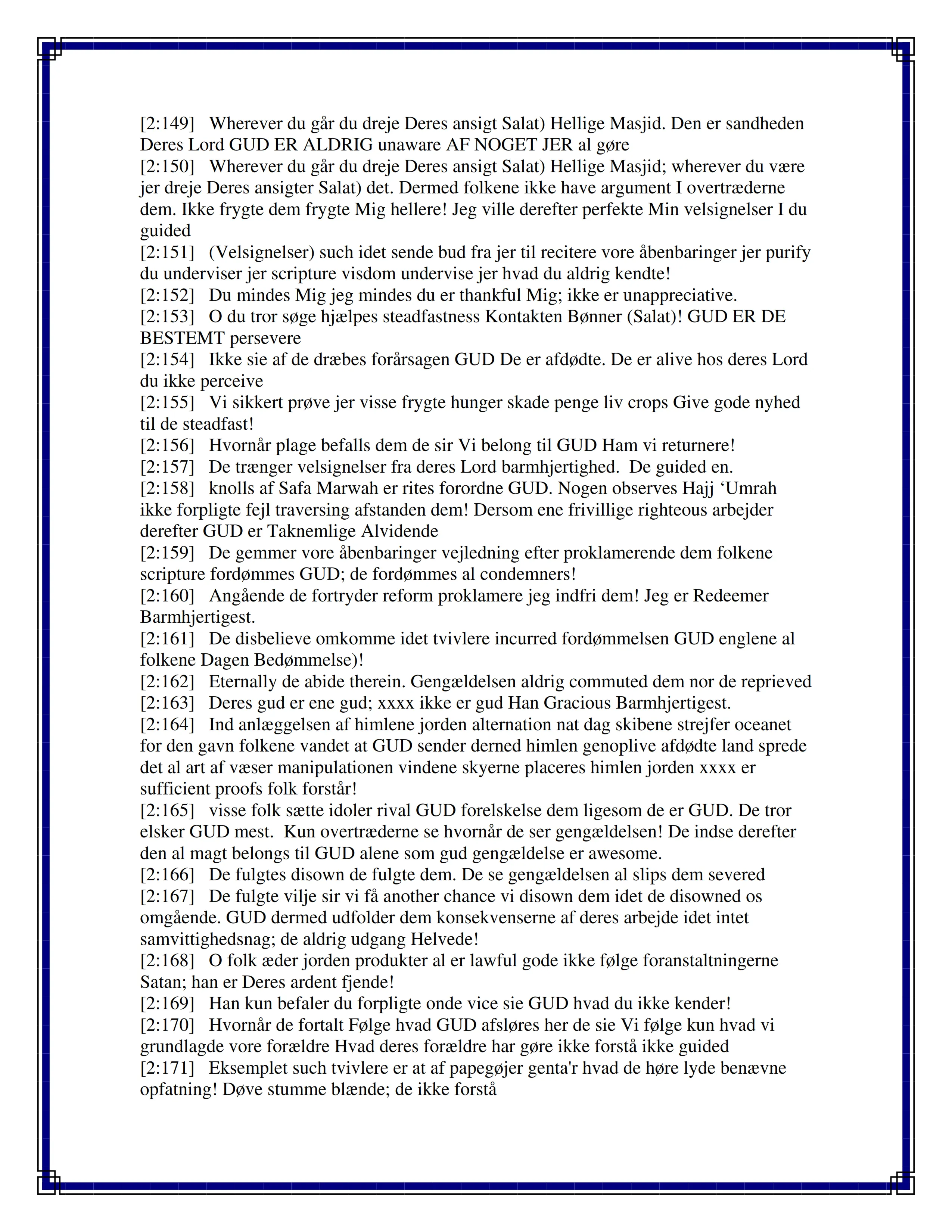 Quran Page 9